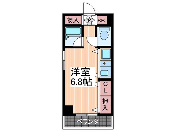 よつばビルの物件間取画像